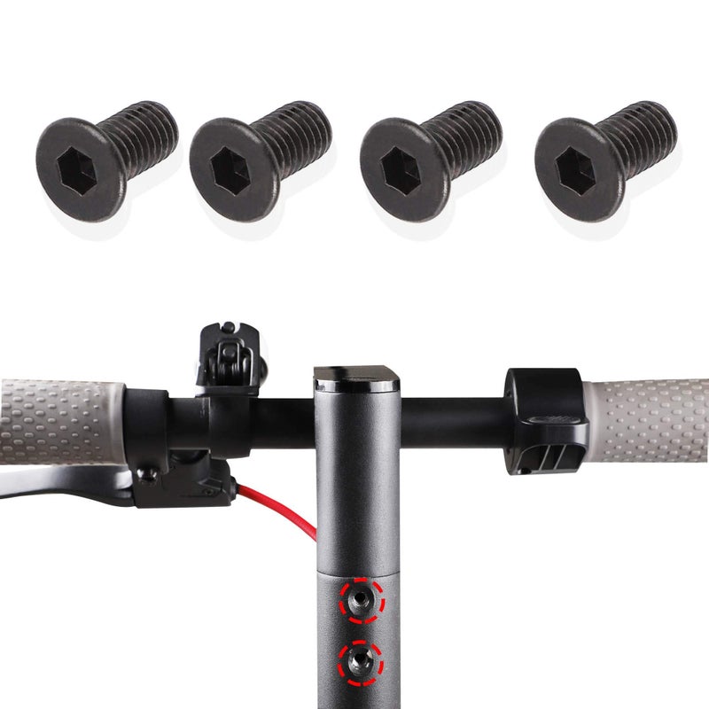 TOMALL Scooter Forehead Head Screw Accessories Stainless Steel Fixed Screw Kit 4 PCS Compatible for Xioami M365 Electric Scooter - Image 1